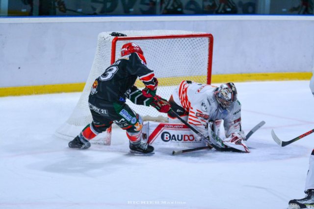 Photo hockey match Mont-Blanc - Cholet  le 06/11/2022