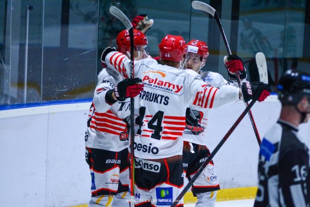 Photo hockey match Mont-Blanc - Cholet  le 06/11/2022