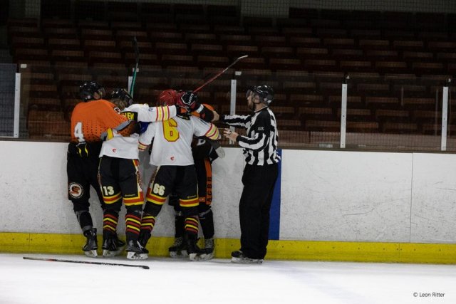 Photo hockey match Boulogne Billancourt - Orléans le 05/11/2022