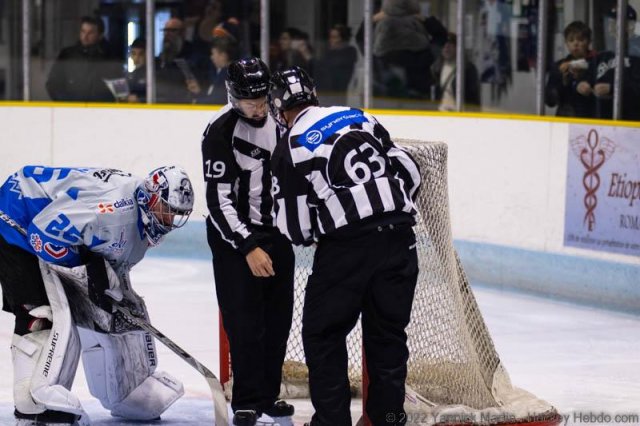 Photo hockey match Clermont-Ferrand - Courchevel-Méribel-Pralognan le 05/11/2022