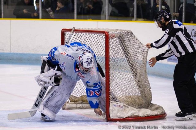Photo hockey match Clermont-Ferrand - Courchevel-Méribel-Pralognan le 05/11/2022