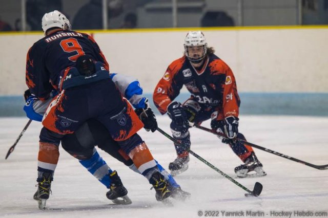 Photo hockey match Clermont-Ferrand - Courchevel-Méribel-Pralognan le 05/11/2022