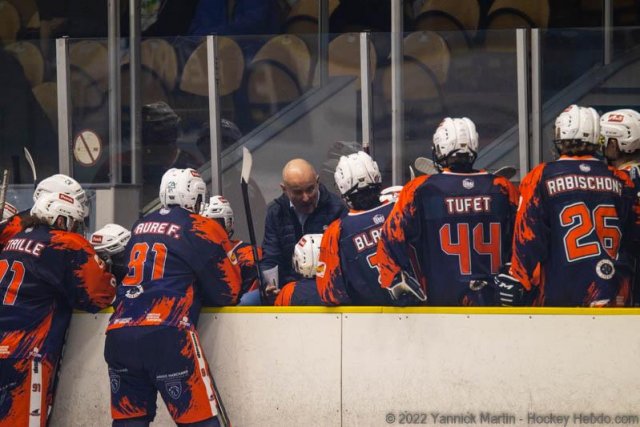 Photo hockey match Clermont-Ferrand - Courchevel-Méribel-Pralognan le 05/11/2022
