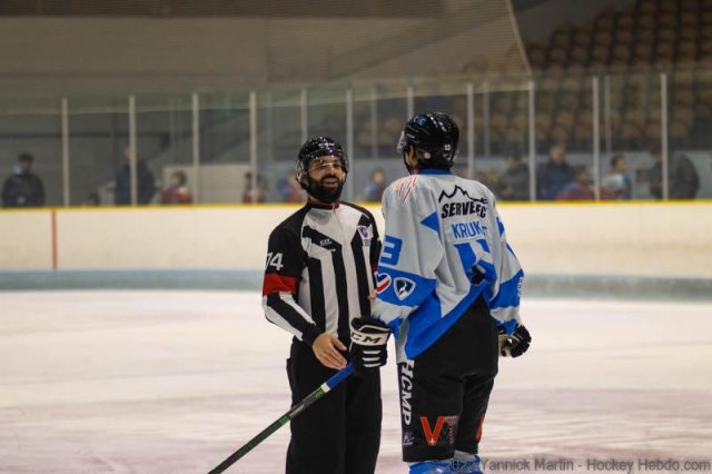 Photo hockey match Clermont-Ferrand - Courchevel-Méribel-Pralognan le 05/11/2022