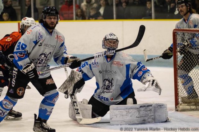 Photo hockey match Clermont-Ferrand - Courchevel-Méribel-Pralognan le 05/11/2022