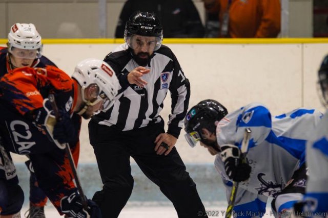 Photo hockey match Clermont-Ferrand - Courchevel-Méribel-Pralognan le 05/11/2022