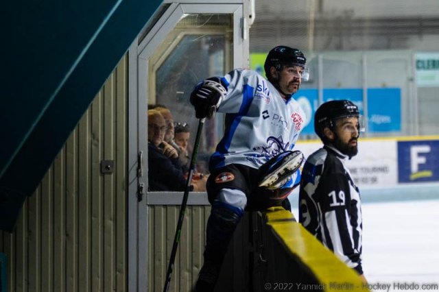 Photo hockey match Clermont-Ferrand - Courchevel-Méribel-Pralognan le 05/11/2022
