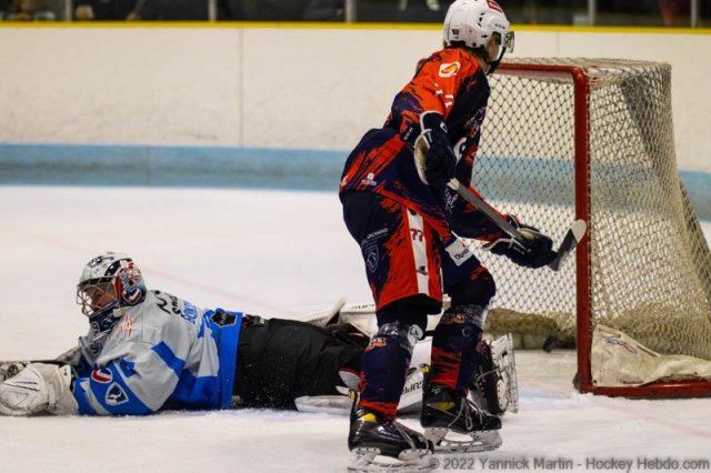 Photo hockey match Clermont-Ferrand - Courchevel-Méribel-Pralognan le 05/11/2022