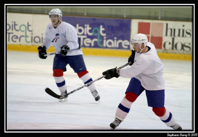 Photo hockey reportage Regroupement Equipe de France à Rouen