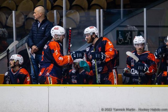 Photo hockey match Clermont-Ferrand - Courchevel-Méribel-Pralognan le 05/11/2022