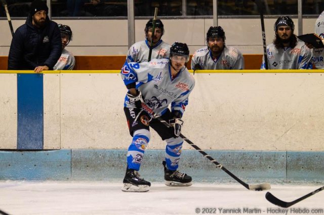 Photo hockey match Clermont-Ferrand - Courchevel-Méribel-Pralognan le 05/11/2022