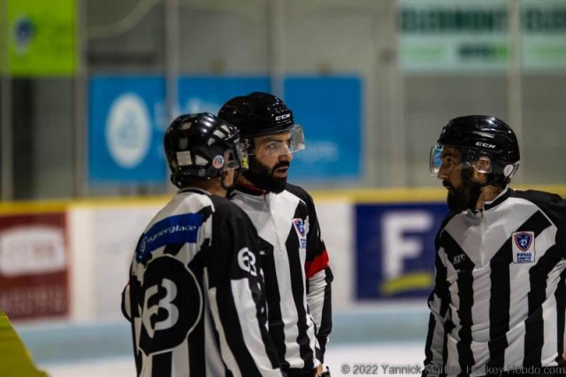 Photo hockey match Clermont-Ferrand - Courchevel-Méribel-Pralognan le 05/11/2022