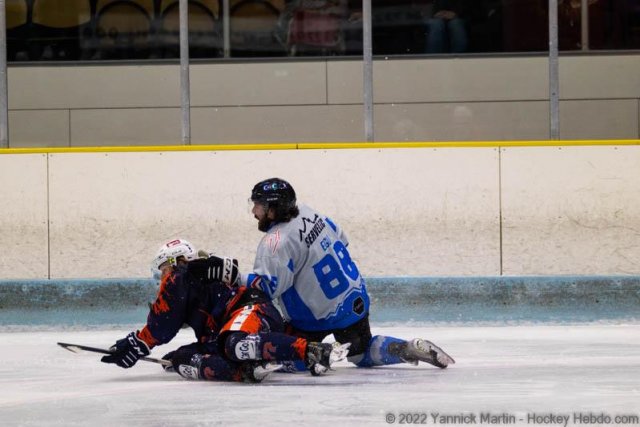 Photo hockey match Clermont-Ferrand - Courchevel-Méribel-Pralognan le 05/11/2022