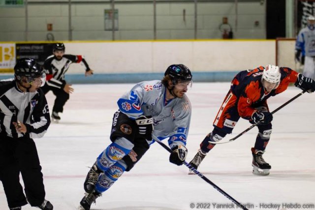 Photo hockey match Clermont-Ferrand - Courchevel-Méribel-Pralognan le 05/11/2022