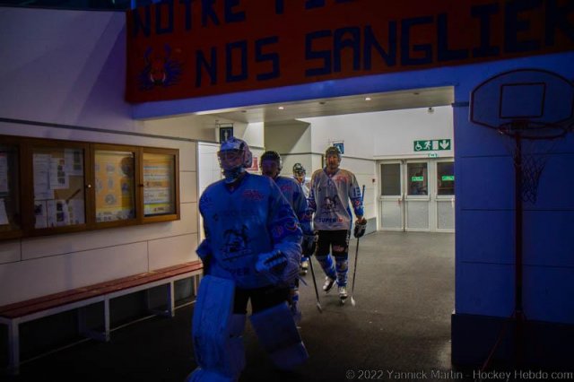 Photo hockey match Clermont-Ferrand - Courchevel-Méribel-Pralognan le 05/11/2022