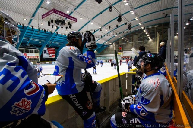 Photo hockey match Clermont-Ferrand - Courchevel-Méribel-Pralognan le 05/11/2022