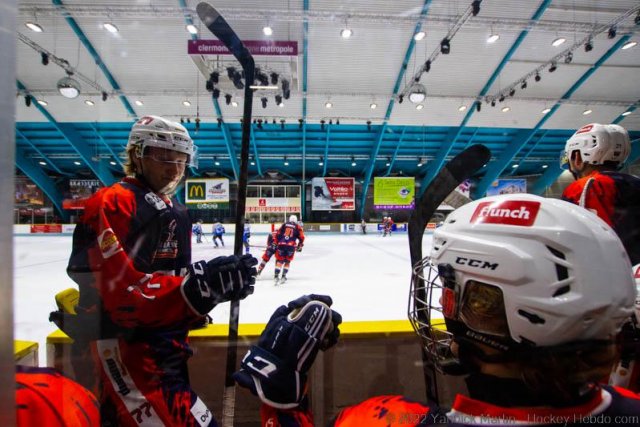 Photo hockey match Clermont-Ferrand - Courchevel-Méribel-Pralognan le 05/11/2022