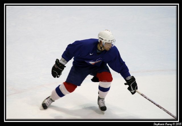 Photo hockey reportage Regroupement Equipe de France à Rouen