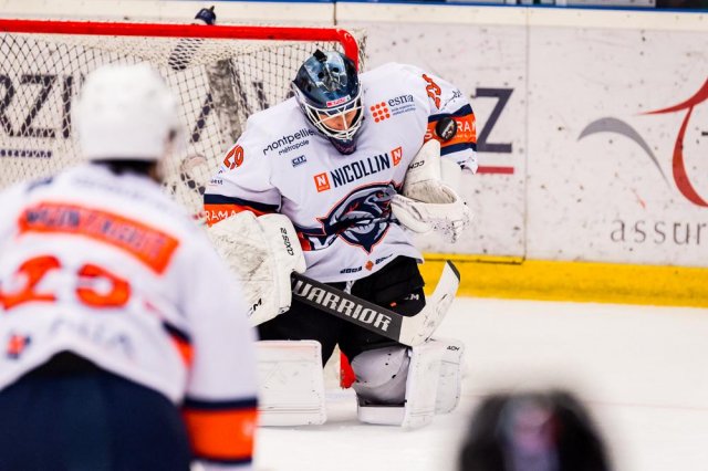Photo hockey match Morzine-Avoriaz - Montpellier  le 12/11/2022