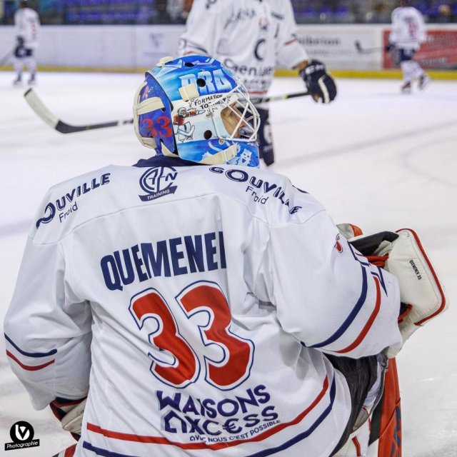 Photo hockey match Tours  - Caen  le 12/11/2022