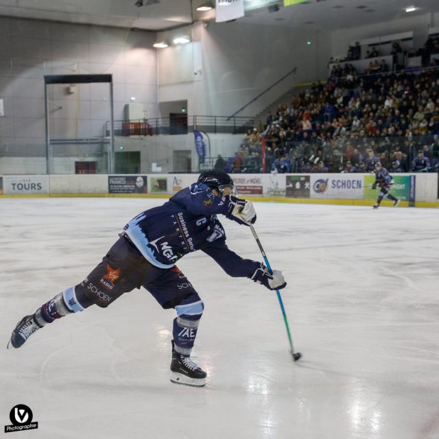 Photo hockey match Tours  - Caen  le 12/11/2022