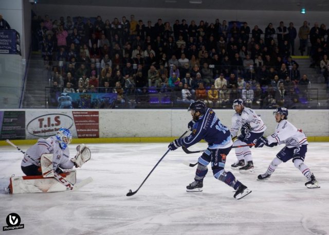 Photo hockey match Tours  - Caen  le 12/11/2022