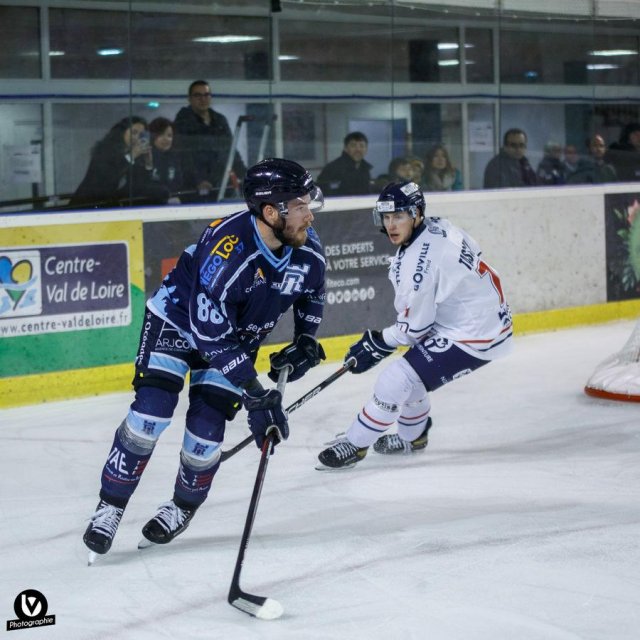 Photo hockey match Tours  - Caen  le 12/11/2022