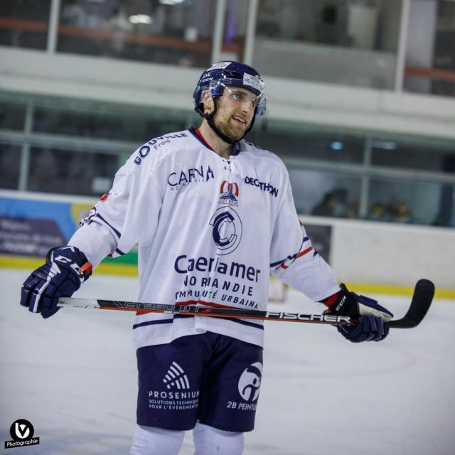 Photo hockey match Tours  - Caen  le 12/11/2022