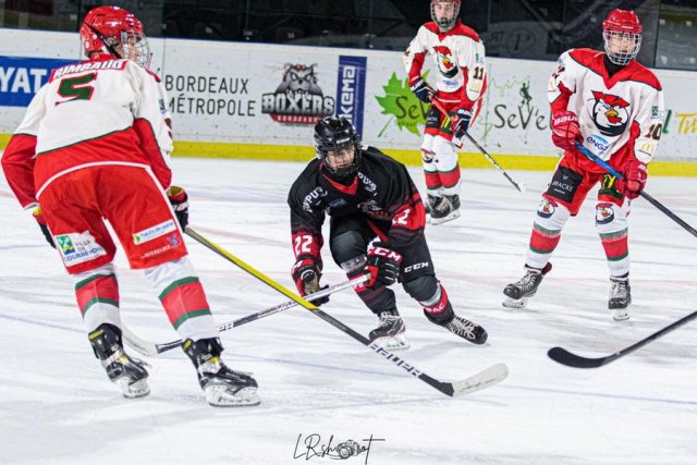 Photo hockey match Bordeaux Mineur - Courbevoie / Colombes le 11/11/2022