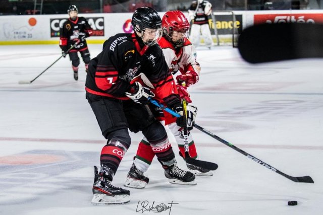 Photo hockey match Bordeaux Mineur - Courbevoie / Colombes le 11/11/2022