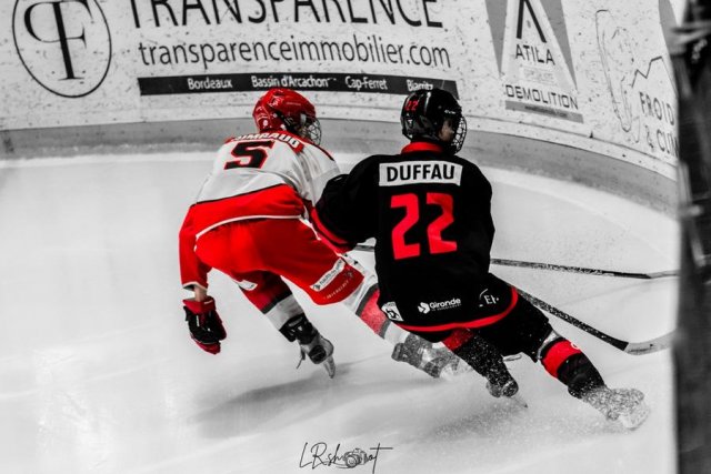 Photo hockey match Bordeaux Mineur - Courbevoie / Colombes le 11/11/2022