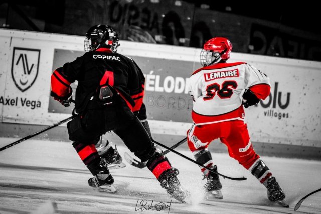 Photo hockey match Bordeaux Mineur - Courbevoie / Colombes le 11/11/2022