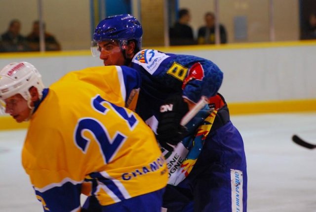 Photo hockey reportage Amical : Dijon - Chamonix en images