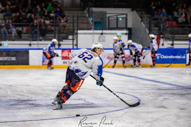 Photo hockey match Toulouse-Blagnac - Clermont-Ferrand le 12/11/2022