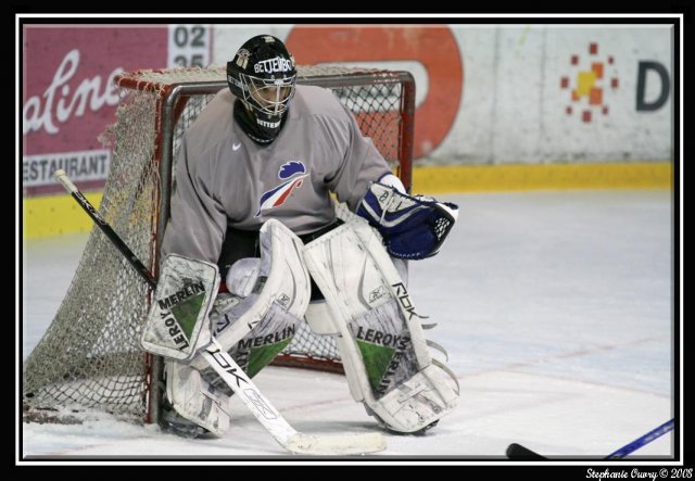 Photo hockey reportage Regroupement Equipe de France à Rouen