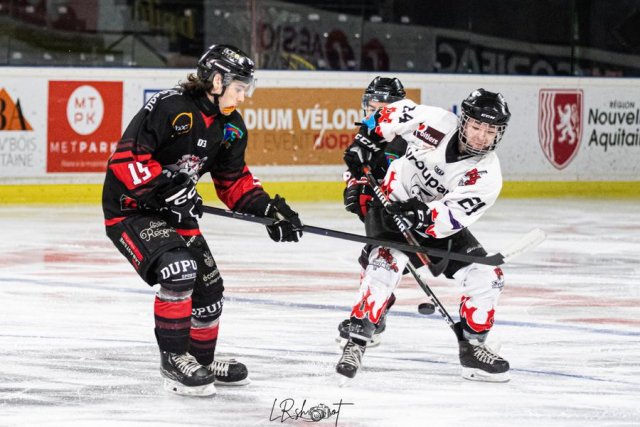 Photo hockey match Bordeaux II - Poitiers le 12/11/2022