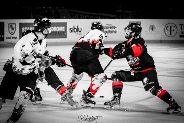 Photo hockey match Bordeaux II - Poitiers le 12/11/2022