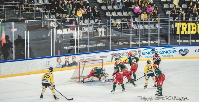 Photo hockey match Cergy-Pontoise - Rouen le 15/11/2022