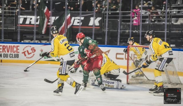 Photo hockey match Cergy-Pontoise - Rouen le 15/11/2022