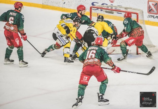 Photo hockey match Cergy-Pontoise - Rouen le 15/11/2022