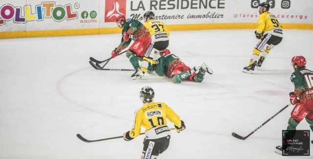 Photo hockey match Cergy-Pontoise - Rouen le 15/11/2022