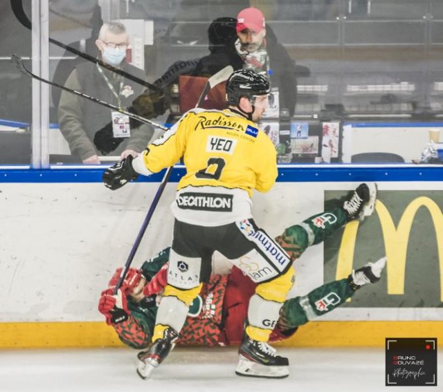 Photo hockey match Cergy-Pontoise - Rouen le 15/11/2022