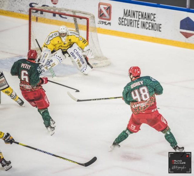 Photo hockey match Cergy-Pontoise - Rouen le 15/11/2022