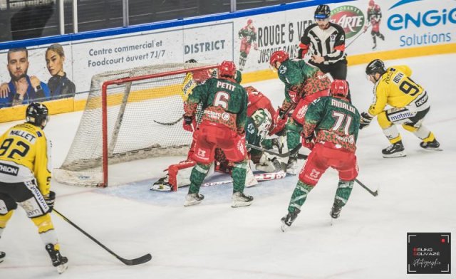 Photo hockey match Cergy-Pontoise - Rouen le 15/11/2022