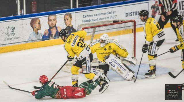 Photo hockey match Cergy-Pontoise - Rouen le 15/11/2022