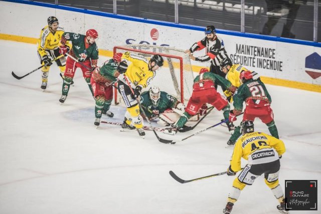 Photo hockey match Cergy-Pontoise - Rouen le 15/11/2022