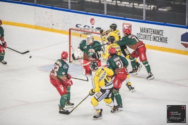 Photo hockey match Cergy-Pontoise - Rouen le 15/11/2022