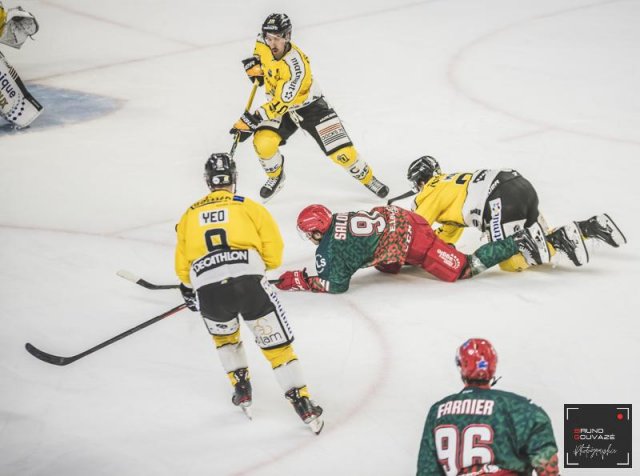 Photo hockey match Cergy-Pontoise - Rouen le 15/11/2022