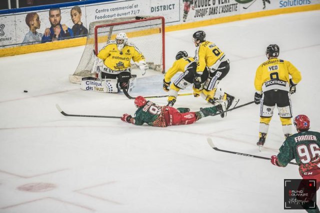 Photo hockey match Cergy-Pontoise - Rouen le 15/11/2022