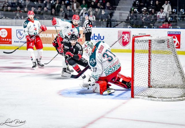 Photo hockey match Bordeaux - Cergy-Pontoise le 18/11/2022